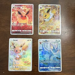 Pokemon TCG Pocket Custom Lot - Eevee Jolteon Vaporeon Flareon - Image 1