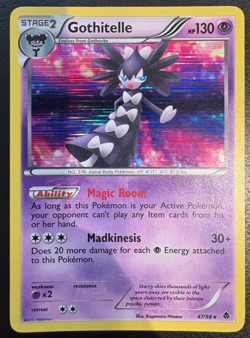 Pokemon Gothitelle 47/98 BW Emerging Powers Holo Rare NM - Image 1