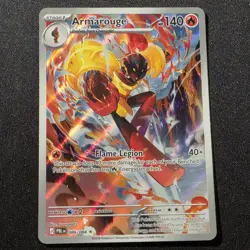 Pokemon TCG- Armarouge - 086/084 - ME05: Pitch Black (ME05) Illustration Rare NM - Image 1