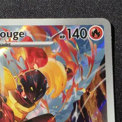 Pokemon TCG- Armarouge - 086/084 - ME05: Pitch Black (ME05) Illustration Rare NM - Image 4