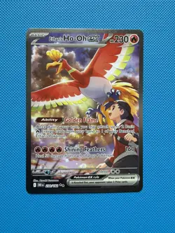 Pokemon TCG Ethan's Ho-Oh EX 230/182 Destined Rivals - Image 1