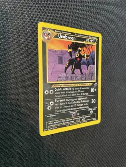 Pokemon Umbreon 32/75 Neo Discovery Rare Unlimited ENG 2001 Regular - Image 2
