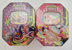 Pokemon TCG Mega Gengar ex & Mega Clefable Moonlit Mega Tins - Brand New Sealed - Image 1