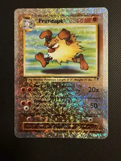 Pokemon Primeape Legendary Collection Reverse Holo 59/110 - Image 1
