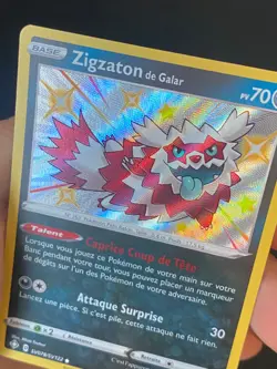 CARTE POKEMON ZIGZATON DE GALAR SV078/SV122 FR EB DESTINEES RADIEUSES - NM/M - Image 2