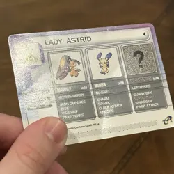 Pokemon TCG Battle-e Card Lady Astrid Ruby/Sapphire 129-B002 2003 English - Image 4