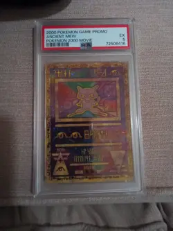 2000 Pokemon Game Promo Ancient Mew Pokemon 2000 Movie Psa 5 - Image 1