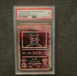 Ancient Mew PSA 5 Pokemon 2000 Movie Game Promo Holo - Image 1