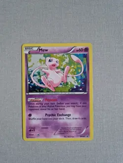 Mew BW98 Black Star Promo Holo Pokemon Card Black and White - Image 1
