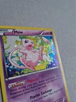 Mew BW98 Black Star Promo Holo Pokemon Card Black and White - Image 4
