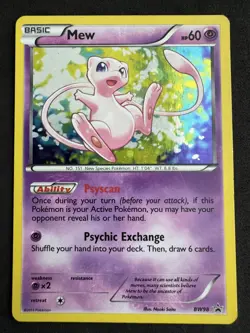 Mew BW98 - Black Star Promo Pokemon Card TCG Holo - NM/LP - Image 1