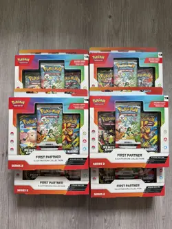 Pokemon TCG First Partner Illustration Collection Series 2 Box 3 Promo Cards - Image 3