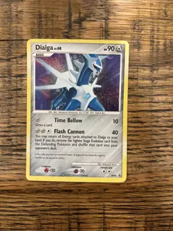 Dialga DP26 Holo Rare Raw Pokemon Diamond And Pearl Promos Card Nm - Image 1