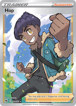 Hop 73/73 Rare Ultra | Champion's Path | Pokemon Card - Image 1