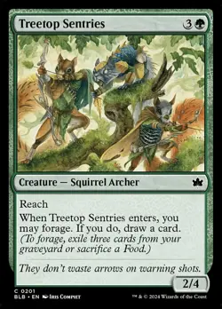 Treetop Sentries - Near Mint, English - Image 1