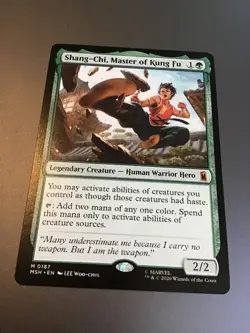 MTG Marvel Super Heroes 0187 Shang-Chi, Master of Kung Fu - Image 1