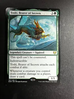 Toski, Bearer of Secrets *Commander: Murders at Karlov Manor* MTG - Image 1