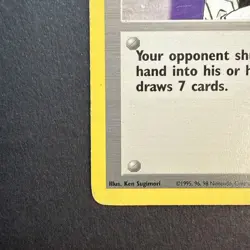Imposter Professor Oak 73/102 – Rare – LP – Vintage Pokemon Card – WOTC - Image 5