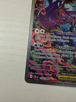 The Pokemon Company Mega Dragalge EX 118/086 XY Full Art Holo Ultra Rare 330HP - Image 2