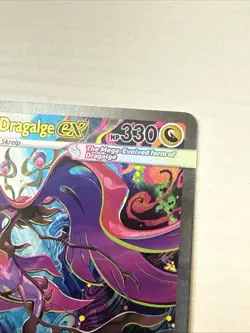 The Pokemon Company Mega Dragalge EX 118/086 XY Full Art Holo Ultra Rare 330HP - Image 4