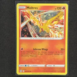 Moltres - 021/172 - Cosmos Holo - Promo - Brilliant Stars - Pokemon Card - LP - Image 1
