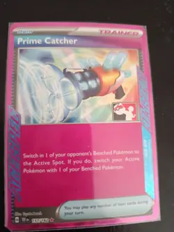 Prime Catcher ACE Spec 157/162 - Play! Pokemon Prize Pack 6 Temporal Forces NM - Image 1