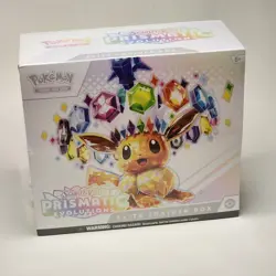 *SMALL TEAR* Pokemon TCG Scarlet & Violet—Prismatic Evolutions Elite Trainer Box - Image 1