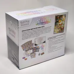 *SMALL TEAR* Pokemon TCG Scarlet & Violet—Prismatic Evolutions Elite Trainer Box - Image 3