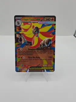 Mega Pyroar ex 15/86 Double Rare Pokemon Chaos Rising NM - Image 1