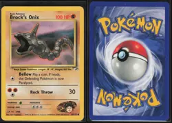 Brock's Onix 69/132 Gym Heroes Unlimited Common Lightly Played Sugimori - Image 1