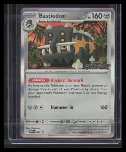 Bastiodon MEP 085 Prerelease Stamped Promo - Pokemon Pitch Black NM - Image 1