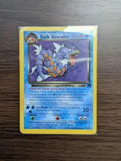 Dark Gyarados Pokemon Team Rocket #25 2000 - Image 1