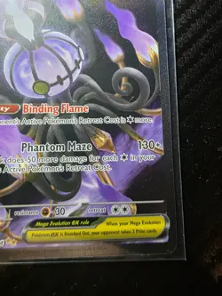 Pokemon Pitch Black Mega Chandelure EX SIR. 115/084 - Image 4