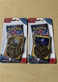 Pokemon TCG Twilight Masquerade Single Pack Blister Set Of 2 (1 Pupitar/1 Toxel) - Image 1