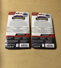 Pokemon TCG Twilight Masquerade Single Pack Blister Set Of 2 (1 Pupitar/1 Toxel) - Image 2