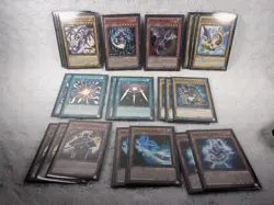 Lot Of 52 Yugioh! Cards In Sleeves - Great Condition - 1st Editions, Foils, Holo - Image 1
