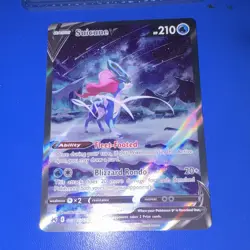 Suicune V GG38/GG70 Crown Zenith Galarian Gallery Full Art Holo Ultra Rare - Image 1