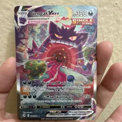 Gengar VMAX Alternate Art Secret Rare Holo 271/264 Fusion Strike Eng 2021 - Image 3