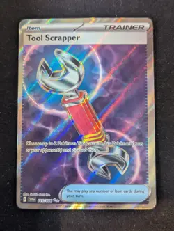 Tool Scrapper 115/086 Me04: Chaos Rising Holo POKEMON TCG P101 - Image 1