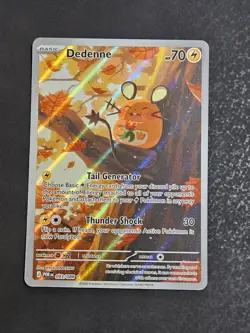Dedenne 093/088 Holo Illustration Rare Perfect Order Pokemon Near Mint - Image 1