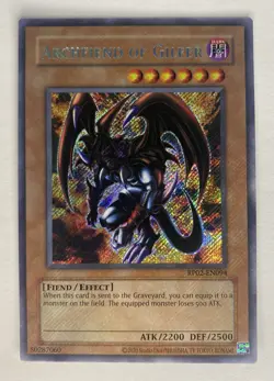 YuGiOh! Retro Pack 2 Set ARCHFIEND OF GILFER Secret Rare RP02-EN094 (2020 Copy) - Image 1