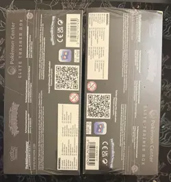 Lot Of 2 Pokemon Pitch Black Pokemon Center Elite Trainer Box ETB - See Desc. - Image 5