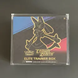 Pokemon TCG Crown Zenith Elite Trainer Box ETB 10 Packs Factory Sealed, see desc 820650851476 - Image 1