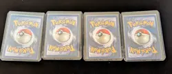 Pokemon TCG 1999 Base Set of 4- Bulbasaur, Charmander, Squirtle & Gastly MP/LP - Image 2