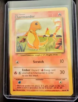 Pokemon TCG 1999 Base Set of 4- Bulbasaur, Charmander, Squirtle & Gastly MP/LP - Image 3