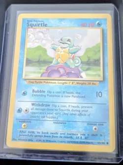 Pokemon TCG 1999 Base Set of 4- Bulbasaur, Charmander, Squirtle & Gastly MP/LP - Image 5