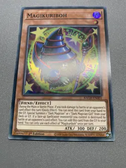 Yu-Gi-Oh! Magikuriboh Super Rare 1st Edition BACH-EN001 NM/M - Image 1