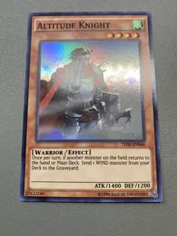 Yu-Gi-Oh! Altitude Knight Super Rare Unlimited THSF-EN046 LP - Image 1