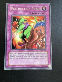 Yugioh - Destruction Punch - LON-085 - Rare Unlimited - Image 1