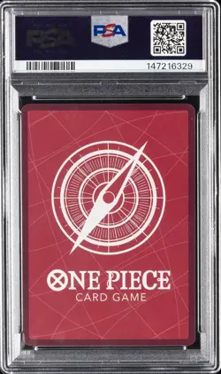 2025 ONE PIECE PROMOS DODGERS X ONE PIECE NIGHT #010 MONKEY D. LUFFY PSA 10 - Image 2